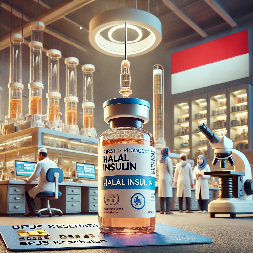 Pertama Kalinya: RI Produksi Insulin Halal Lokal